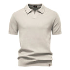 Men's Classic Knit Polo Shirt – 10 Colours
