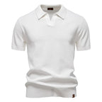 Men's Classic Knit Polo Shirt – 10 Colours