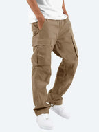 Men's Relaxed-Fit Cargo Trousers – Straight Leg