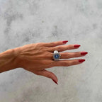 Men's Adjustable Quartz Ring Watch – Polished Metal Finger Watch