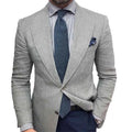 Men's Modern Slim-Fit Blazer – Single-Breasted Tailored Jacket