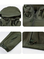 Men's Waterproof Jacket with Hood