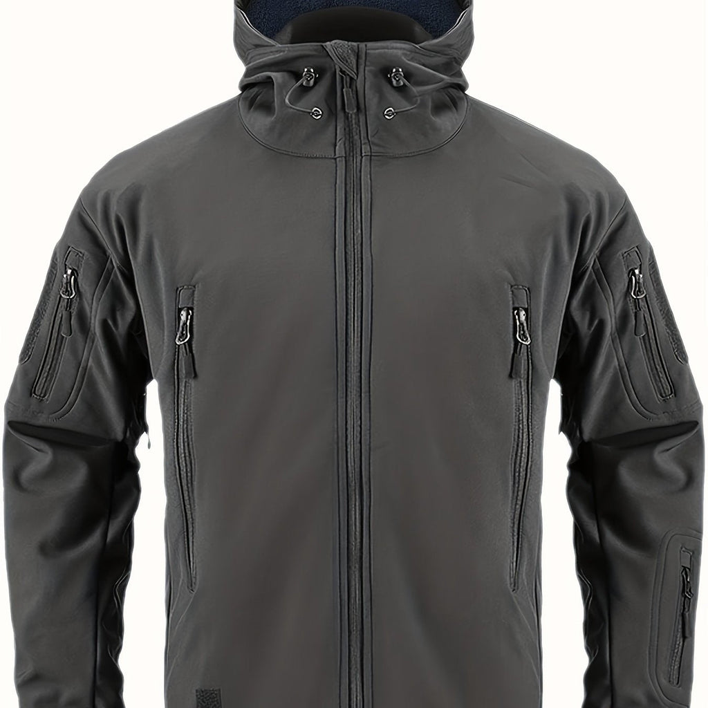Men's Waterproof Jacket with Hood