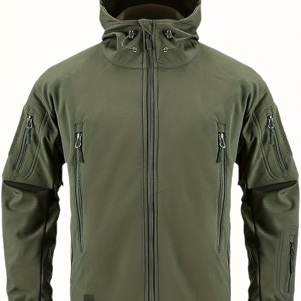 Men's Waterproof Jacket with Hood
