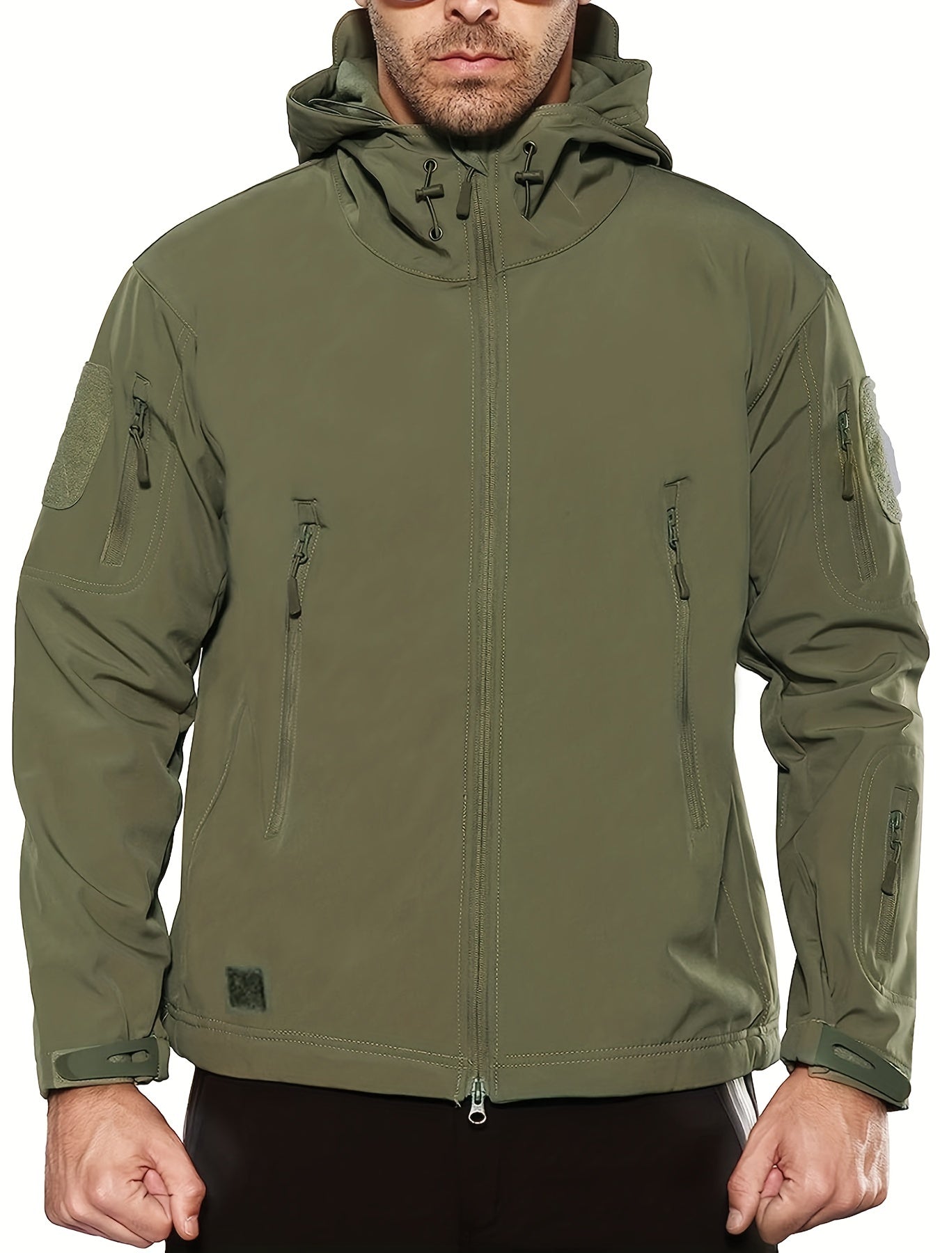 Men's Waterproof Jacket with Hood
