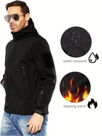 Men's Waterproof Jacket with Hood