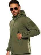 Men's Waterproof Jacket with Hood