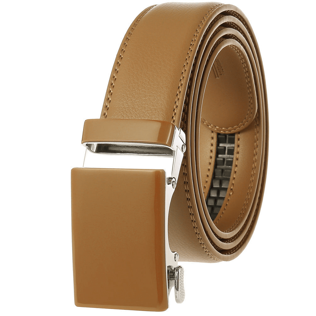 Men's Automatic Buckle Belt – Sleek Adjustable Accessory