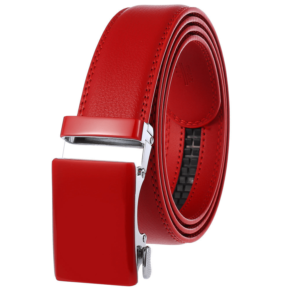 Men's Automatic Buckle Belt – Sleek Adjustable Accessory