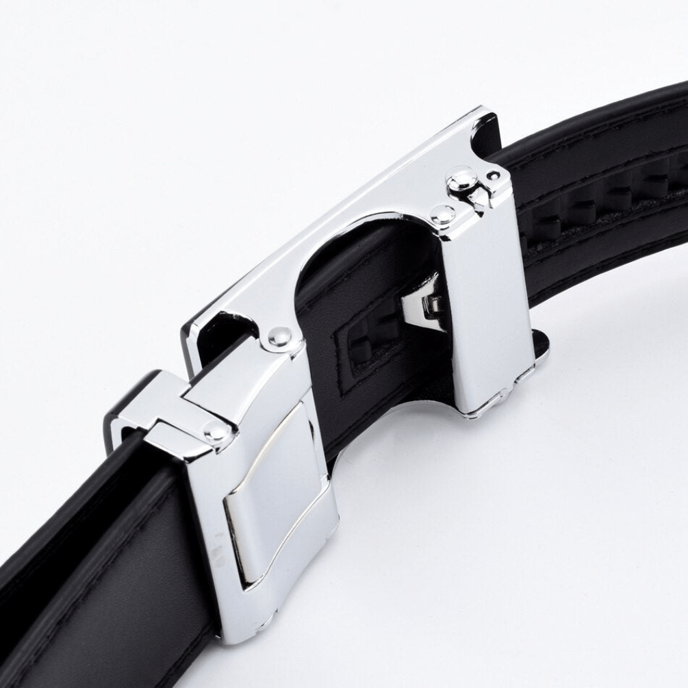 Men's Automatic Buckle Belt – Sleek Adjustable Accessory