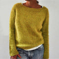 Women's Crew-neck Jumper – Yellow