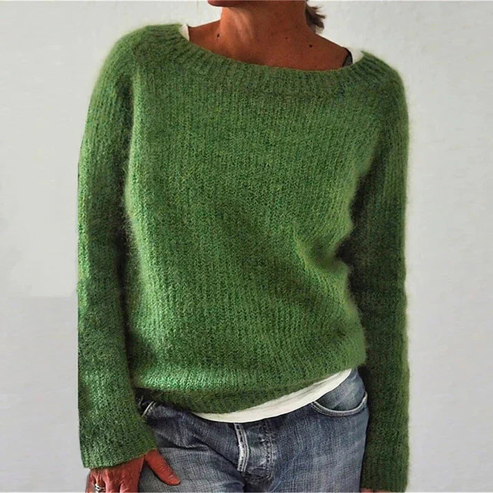 Women's Crew-neck Jumper – Yellow