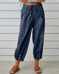 Women's Wide-leg Joggers with high waist