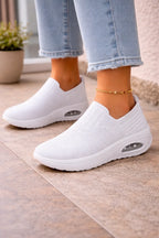Women's Knitted Slip-on Trainers