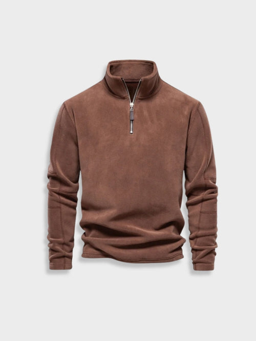 Women's Stand-collar Sweatshirt – Dark Grey