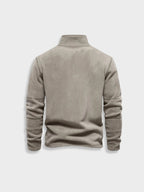 Women's Stand-collar Sweatshirt – Dark Grey