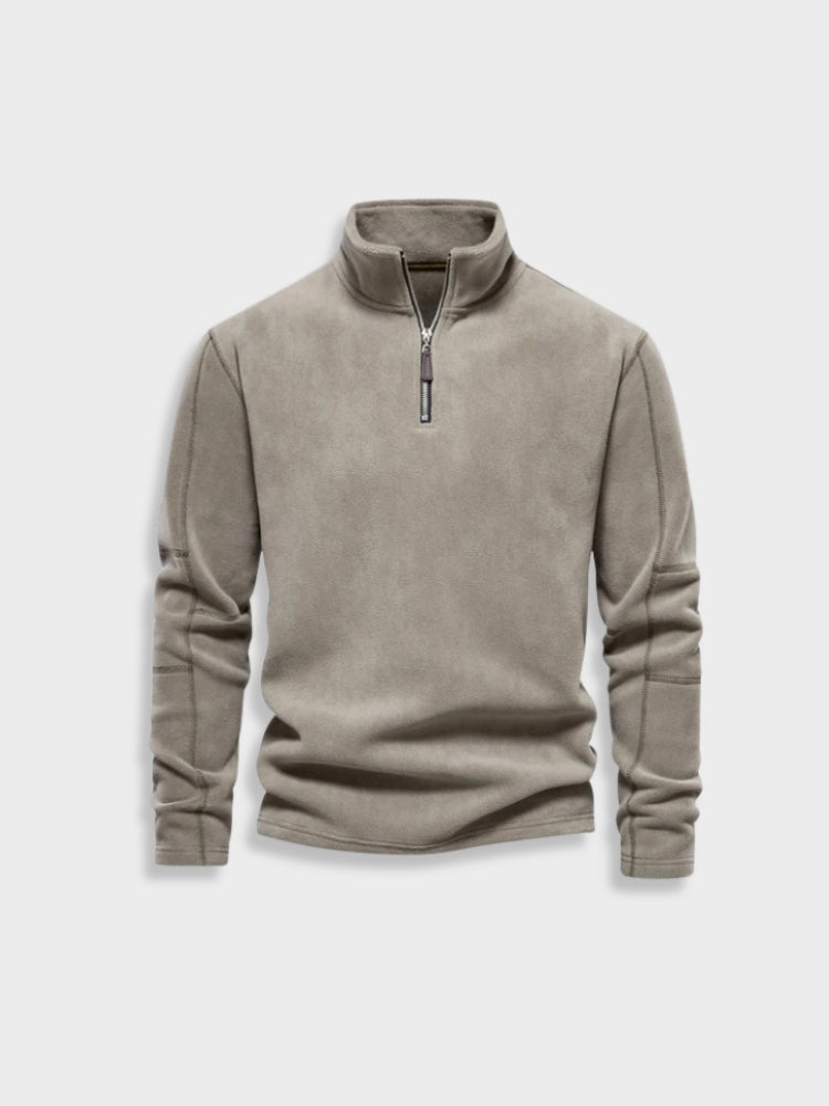 Women's Stand-collar Sweatshirt – Dark Grey