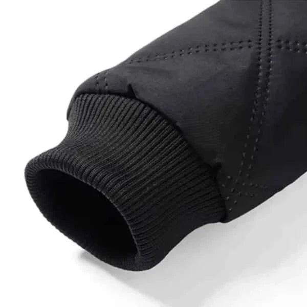 Men's Quilted Fleece-Lined Outdoor Jacket