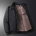 Men's Quilted Fleece-Lined Outdoor Jacket