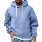 Men's Oversized Hoodie – Long-Sleeve Pullover