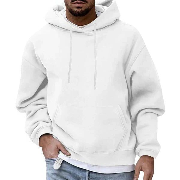 Men's Oversized Hoodie – Long-Sleeve Pullover