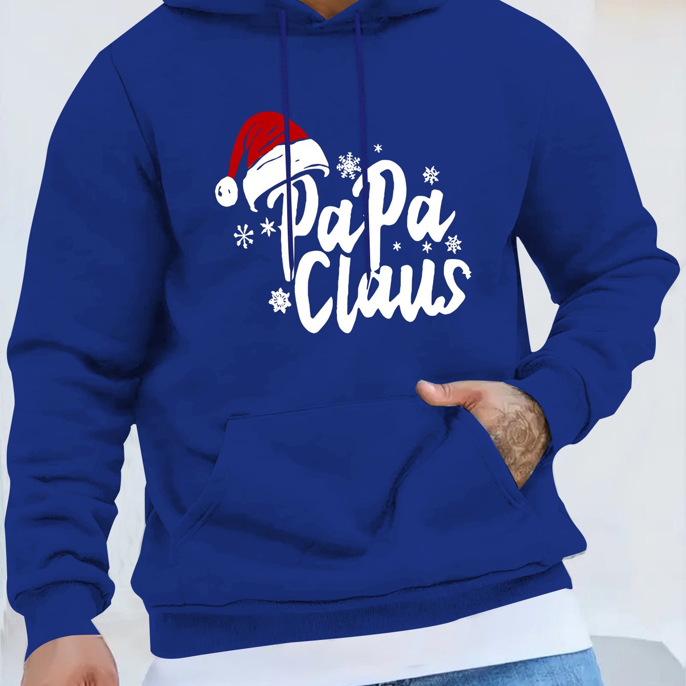 Men's Christmas Print Hoodie
