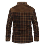 Men's Checked Cotton-Blend Jacket