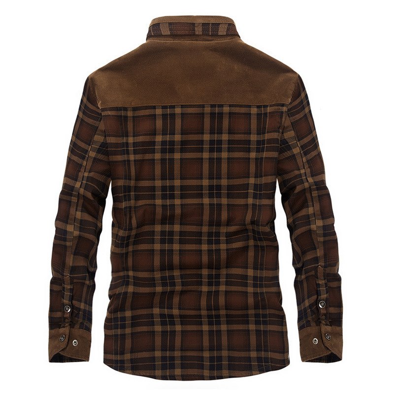 Men's Checked Cotton-Blend Jacket