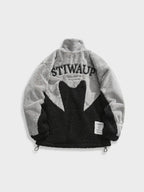 Women's Zip-front Jacket – Black/Grey