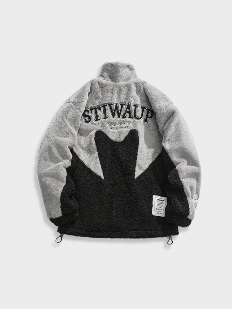 Women's Zip-front Jacket – Black/Grey