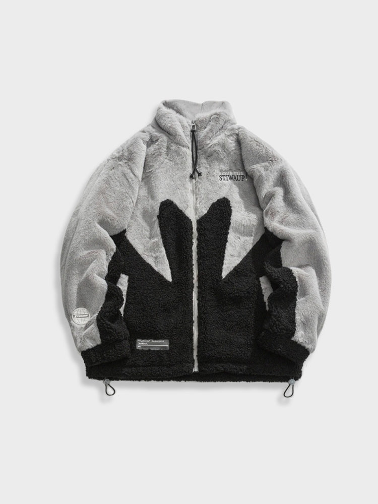 Women's Zip-front Jacket – Black/Grey