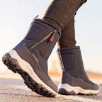 Men's Insulated Winter Boots – Warm Side-Zip Shoes