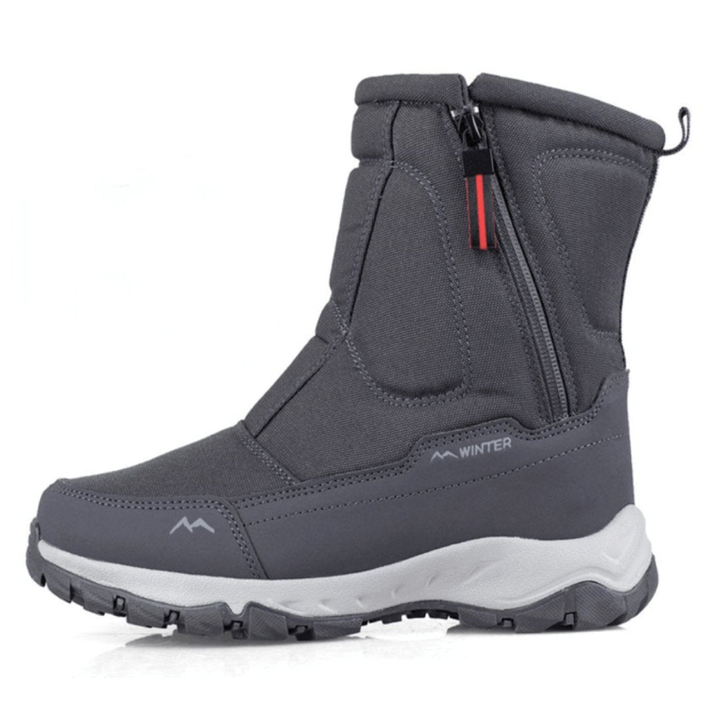 Men's Insulated Winter Boots – Warm Side-Zip Shoes