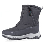 Men's Insulated Winter Boots – Warm Side-Zip Shoes