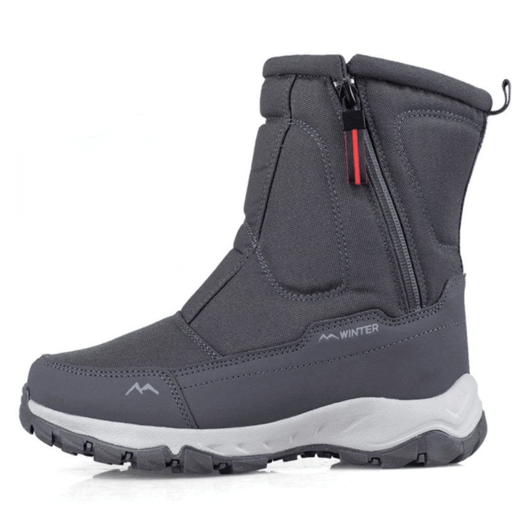 Men's Insulated Winter Boots – Warm Side-Zip Shoes