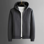 Men's Zip-Up Tracksuit – Hooded Jacket and Jogger Set
