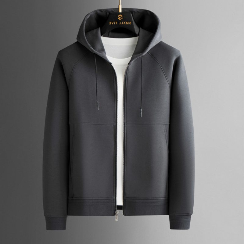 Men's Zip-Up Tracksuit – Hooded Jacket and Jogger Set