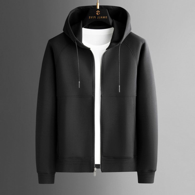 Men's Zip-Up Tracksuit – Hooded Jacket and Jogger Set