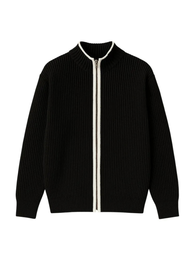Men's Cardigan in Chunky Knit