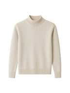 Men's Slim-fit Jumper with Mock Neck