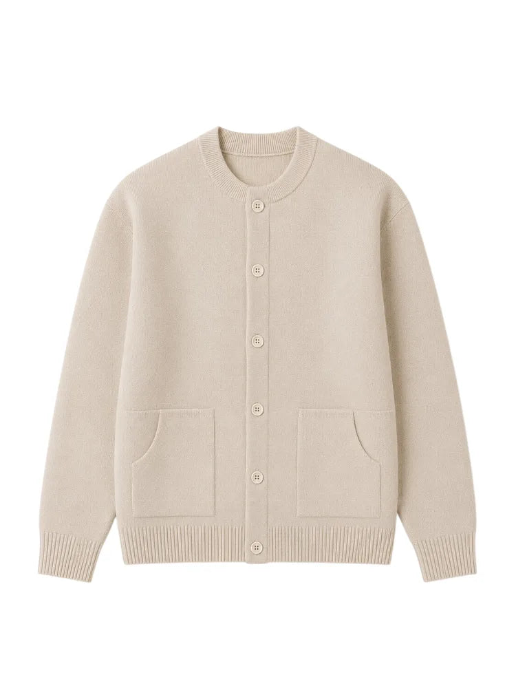Men's Cardigan with Buttons