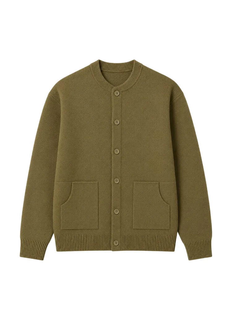 Men's Cardigan with Buttons
