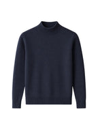 Men's Slim-fit Jumper with Mock Neck