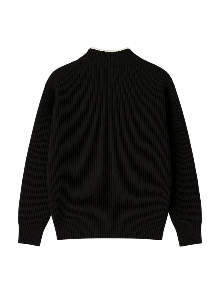 Men's Cardigan in Chunky Knit
