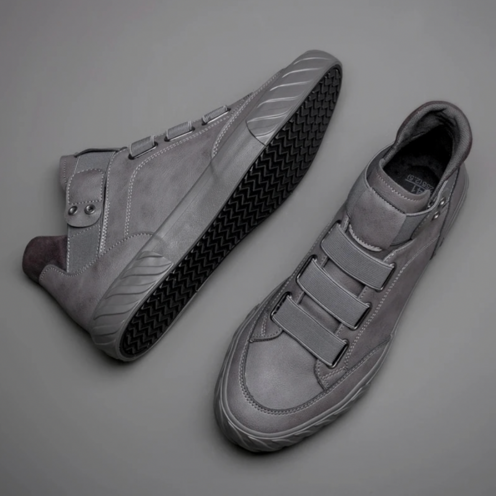 Men's Smart Leather Trainers