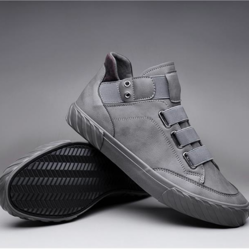 Men's Smart Leather Trainers