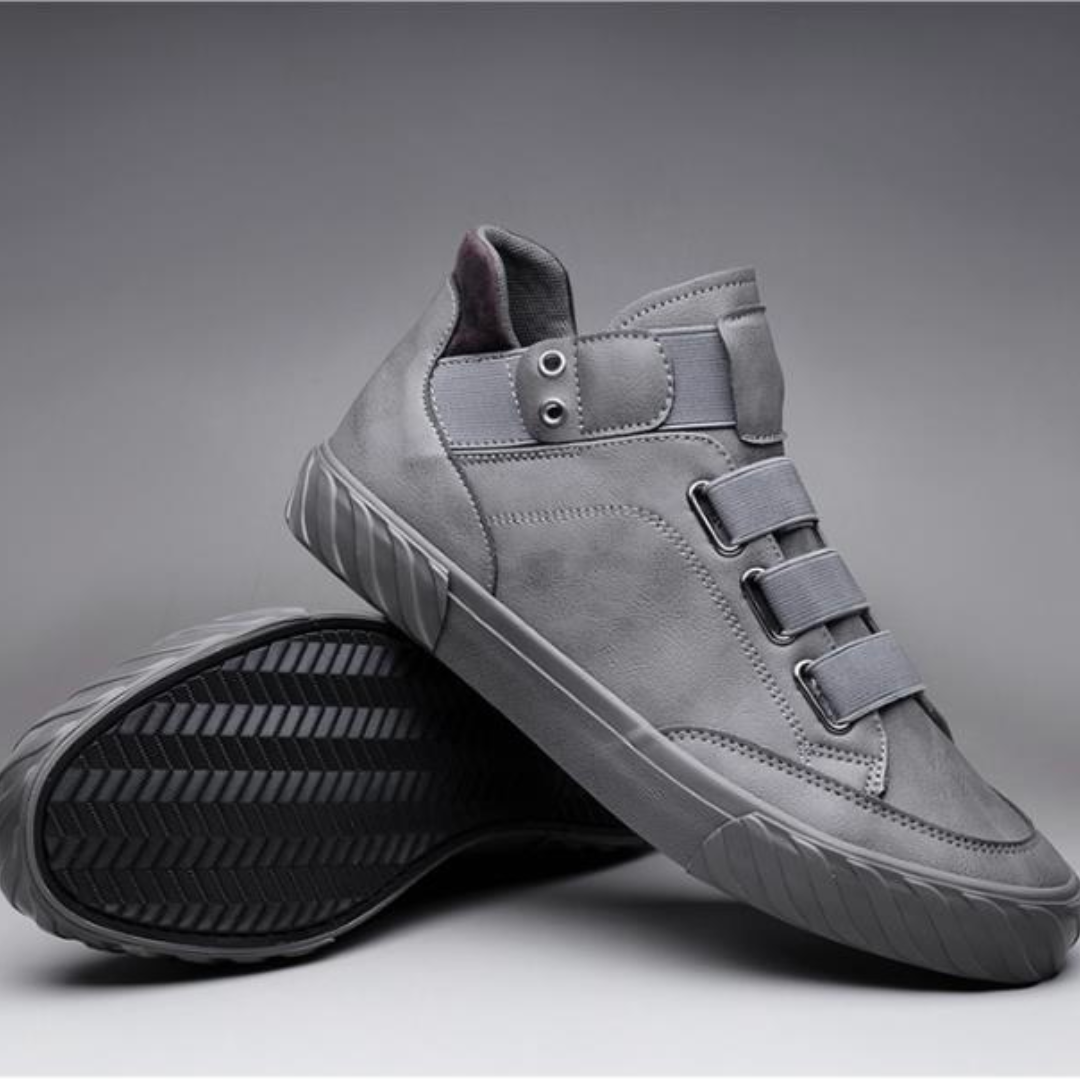 Men's Smart Leather Trainers