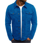 Men's Long-sleeve Trucker Jacket – Green