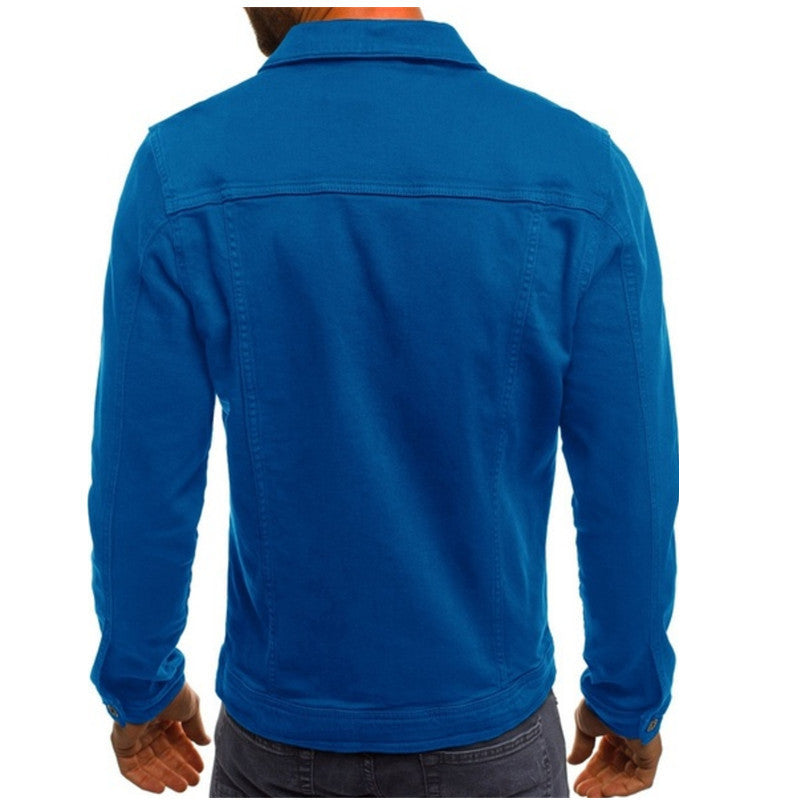 Men's Long-sleeve Trucker Jacket – Green