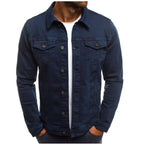 Men's Long-sleeve Trucker Jacket – Green